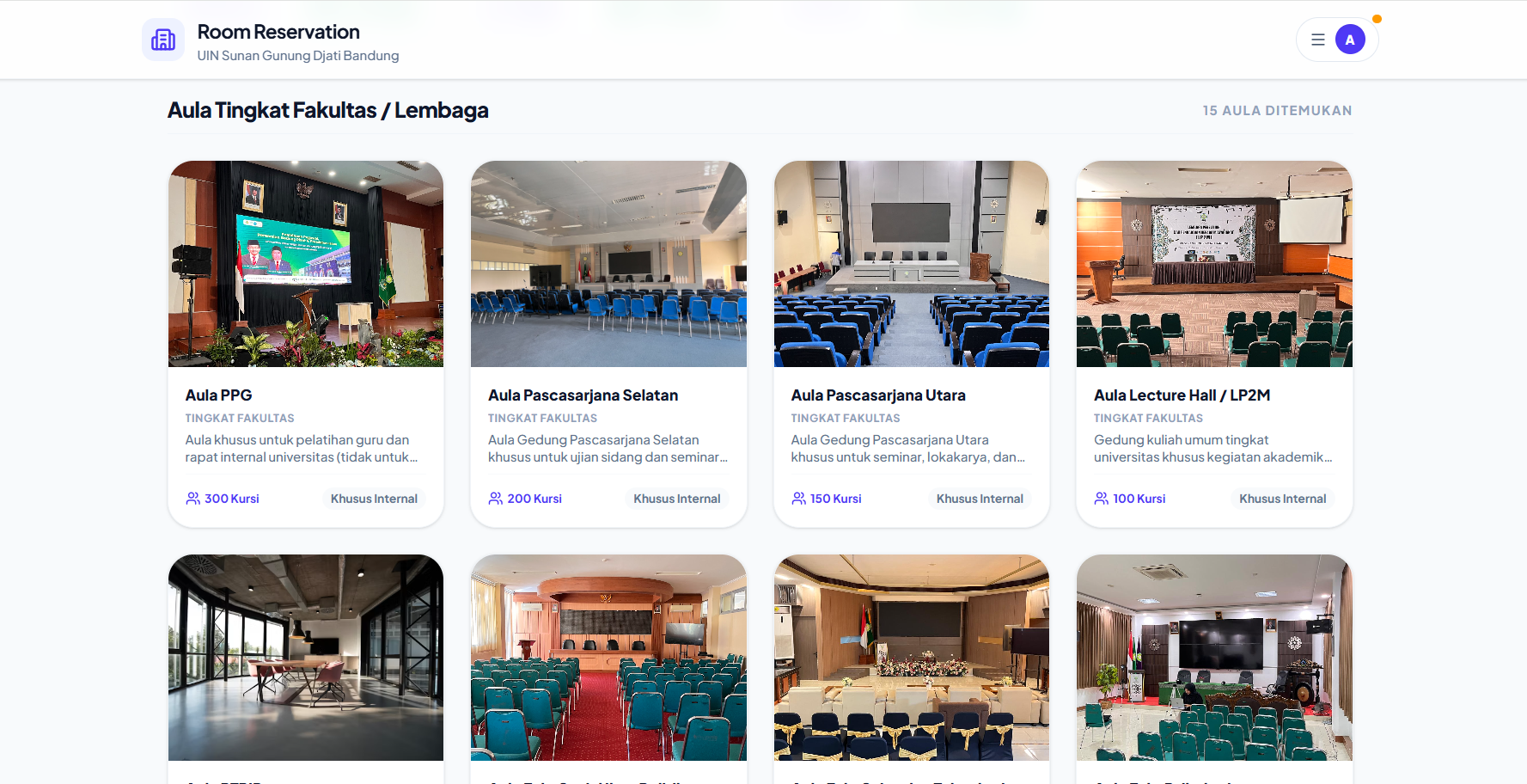 Reservasi Kampus Preview 3